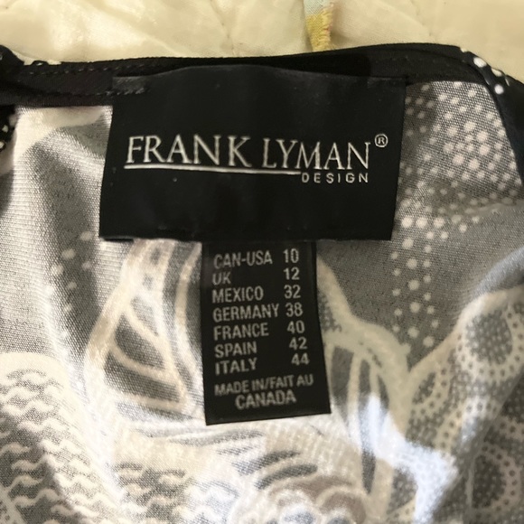 NWOT Frank Lyman jumpsuit with beautiful detail. - Picture 7 of 10